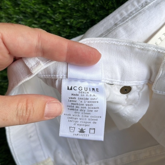 MCGUIRE Newton Skinny Jeans size 24 - Picture 7 of 9